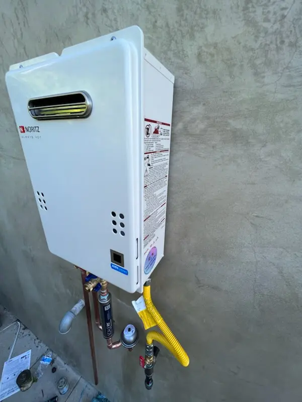 Tankless water heater installation for Scottsdale Estates homes