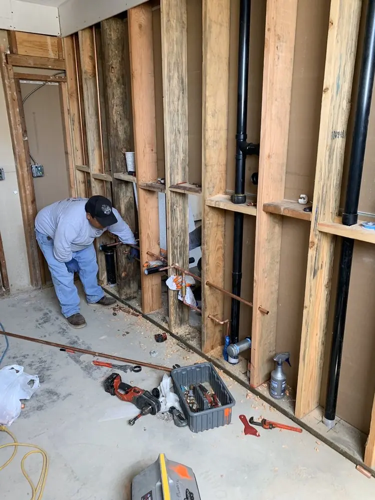 Commercial rough-in plumbing for Gas Line Repair in Scottsdale Estates